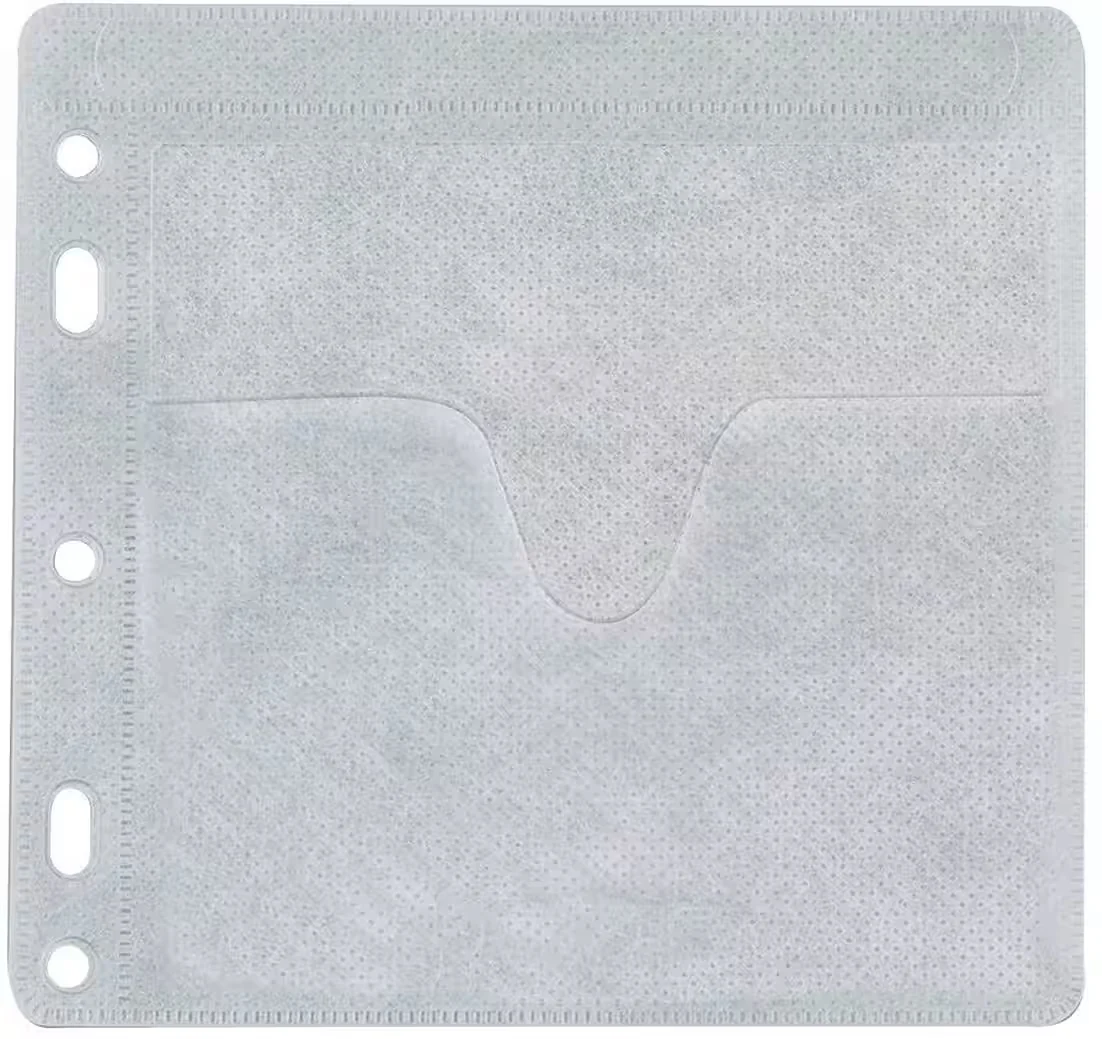 CD/DVD Aufbewahrungshüllen – transparent, gelocht (40er-Set)