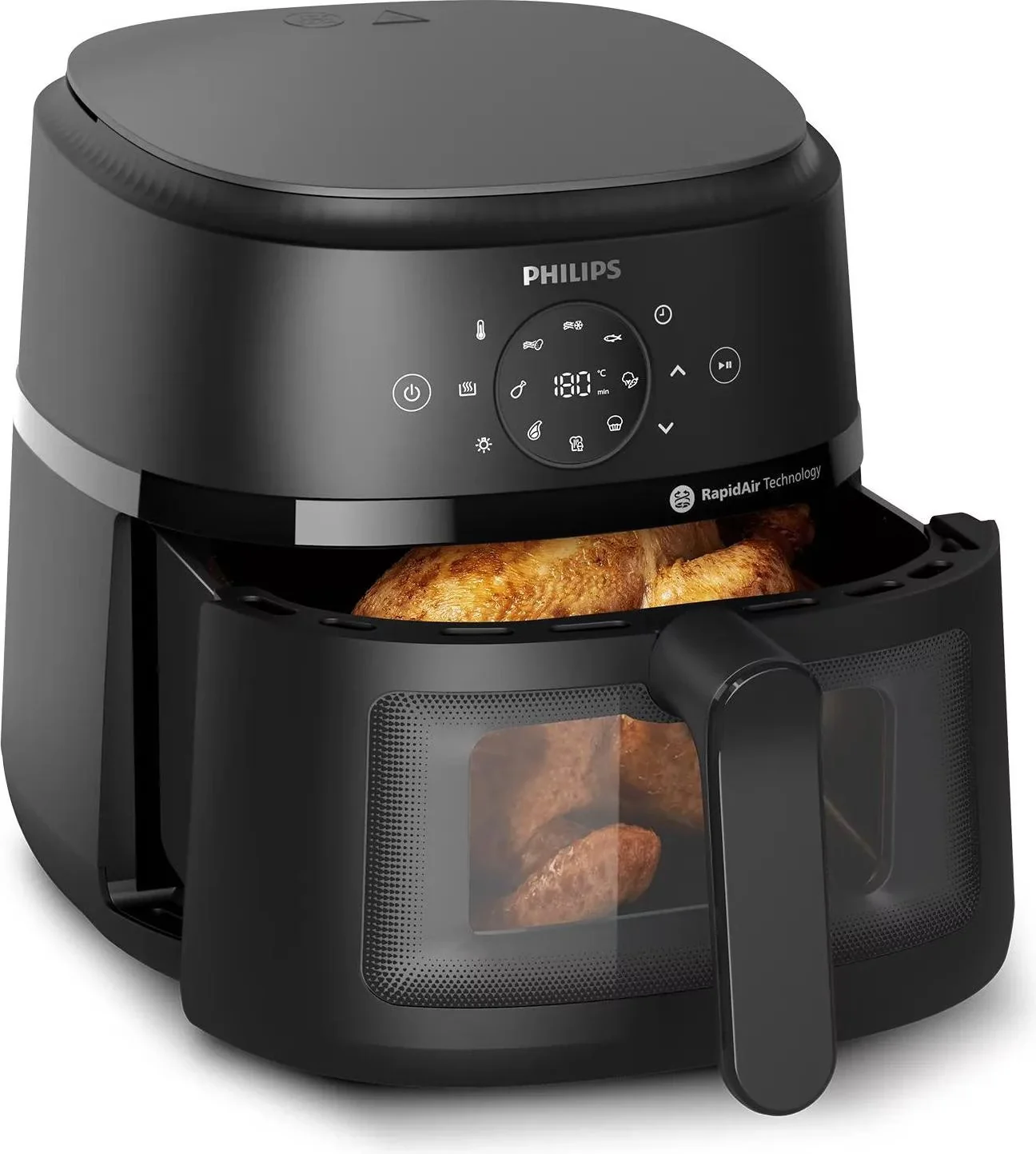 Philips Airfryer NA230/00 Heißluftfritteuse fettarm