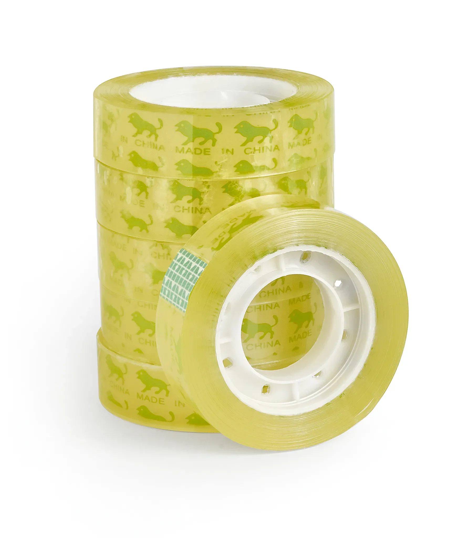 Transparentes Klebeband – 6er-Pack, 15 mm × 40 m