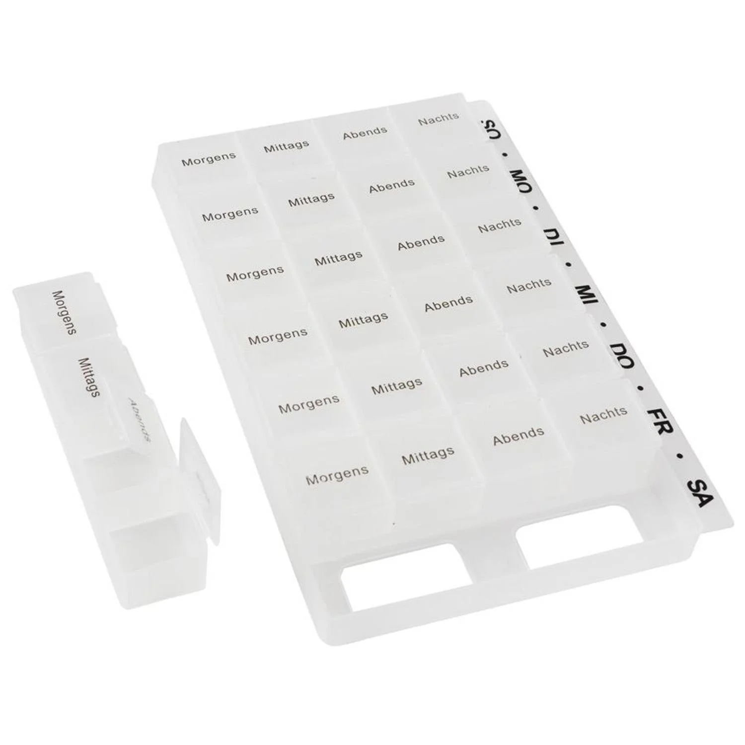 Pillendose 7 Tage – Wochenbox mit Tagesboxen