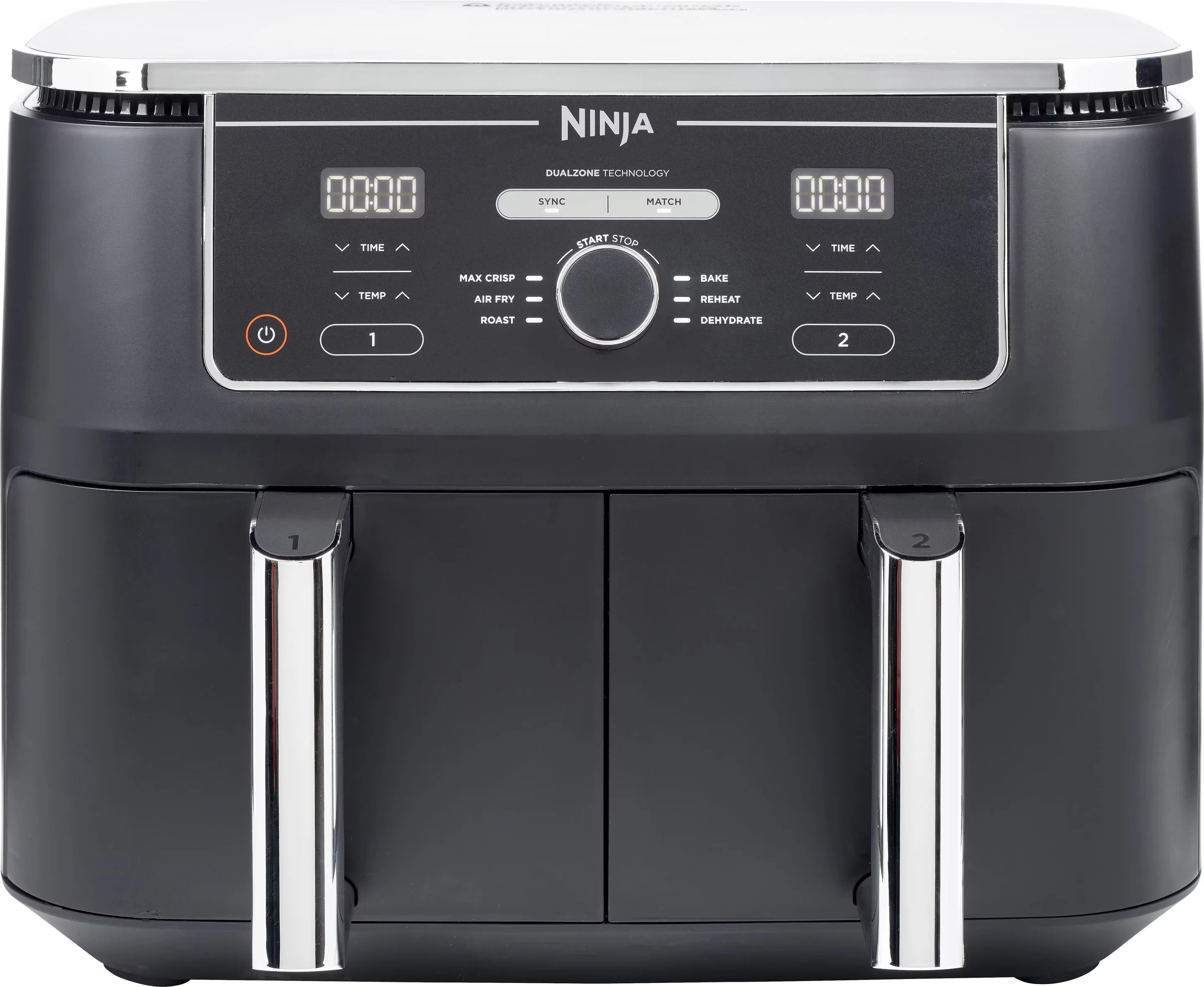 Ninja Foodi MAX Dual Zone AF400EU Heißluftfritteuse 9,5 Liter