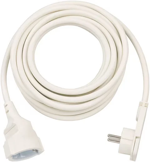 BRENNENSTUHL Verlängerungskabel H05VV-F 3G1,5 5 m mit Flachstecker