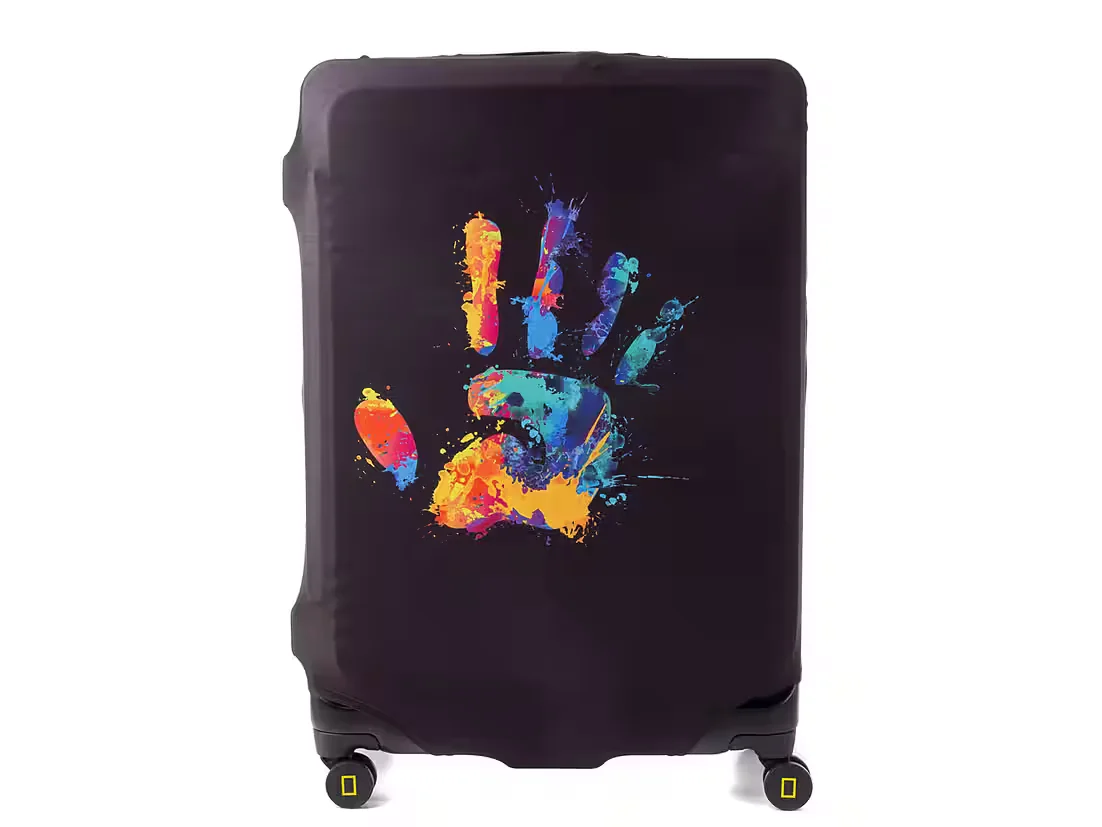 FRANKY Kofferhülle LC-10L Kratzschutz für Trolley Spinner 73-76 cm