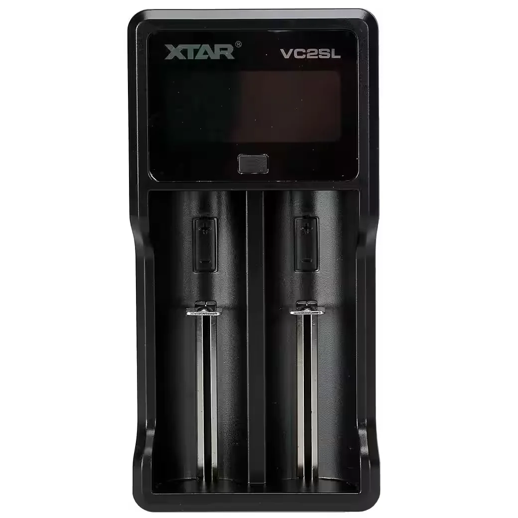 XTAR VC2SL QC3.0 Ladegerät für Li-Ion & NiMH Akkus