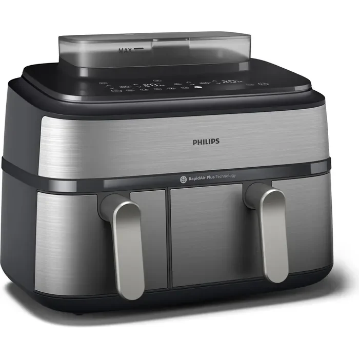 Philips Steam Airfryer NA555/00 5000 Series Dual Basket 9 L 3L+6L