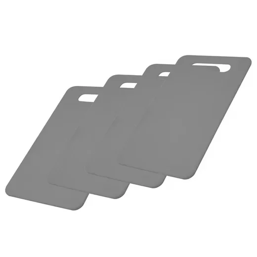 THIRU Schneidebrett 4er Set 25 x 15 cm Kunststoff BPA-frei hygienisch
